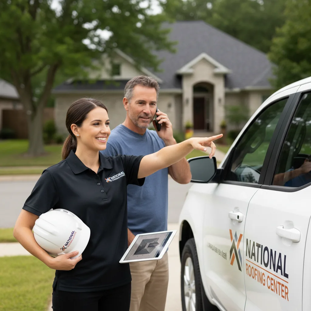National Roofing Center customer support in Farmland